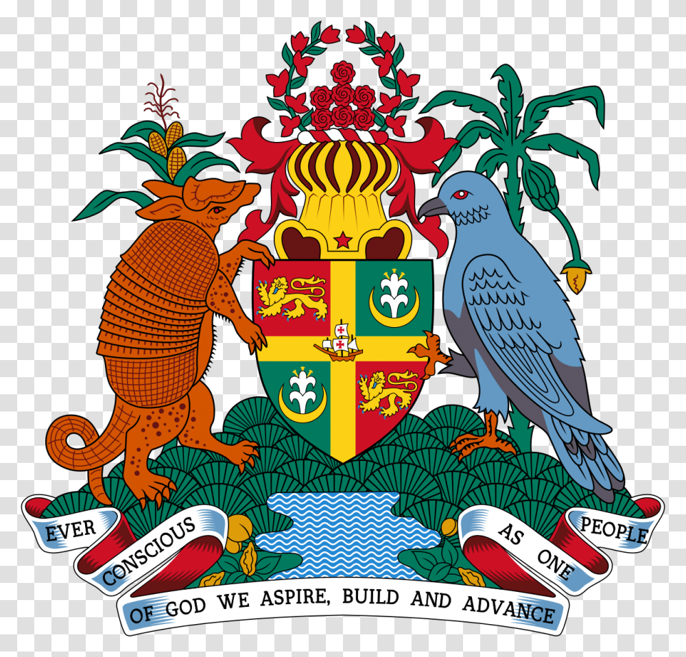 Court Of Arms Of Grenada, Bird, Animal, Emblem Transparent Png