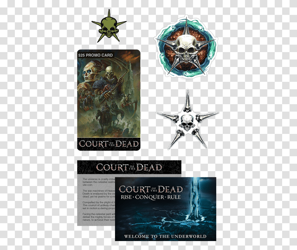 Court Of The Dead Allegiance Kit Flesh Faction, Poster, Advertisement, Paper, Flyer Transparent Png