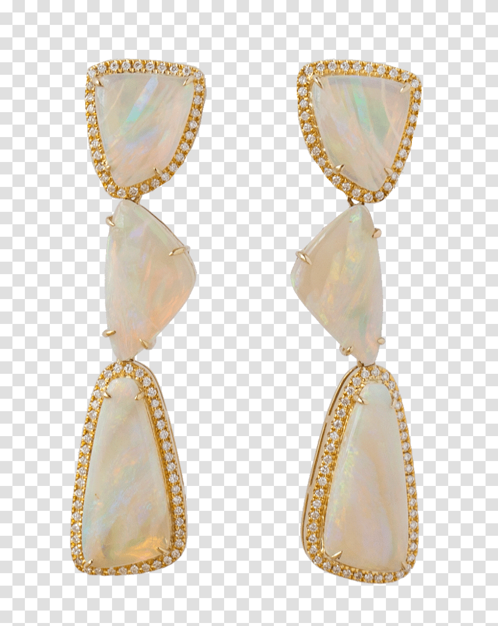 Courtney Lauren Opal And Diamond Earrings Marissa Collections, Ornament, Accessories, Accessory, Jewelry Transparent Png