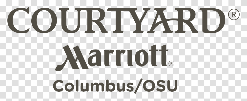 Courtyard Marriott Logo Courtyard Chicago Downtown Magnificent Mile Logo, Word, Alphabet, Letter Transparent Png