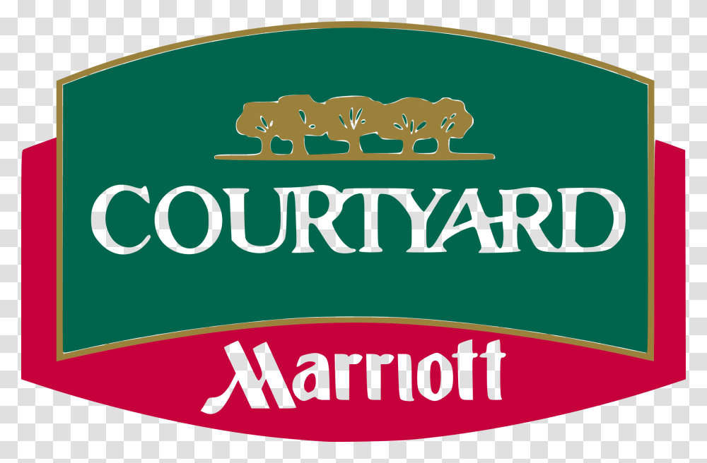 Courtyard Marriott Logo, Label, Word Transparent Png