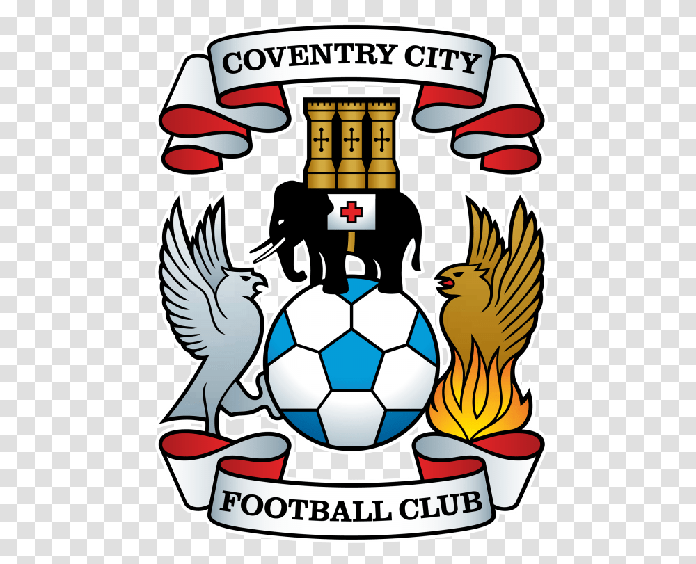 Coventry City Fc Logo Coventry City Fc, Soccer Ball, Emblem Transparent Png