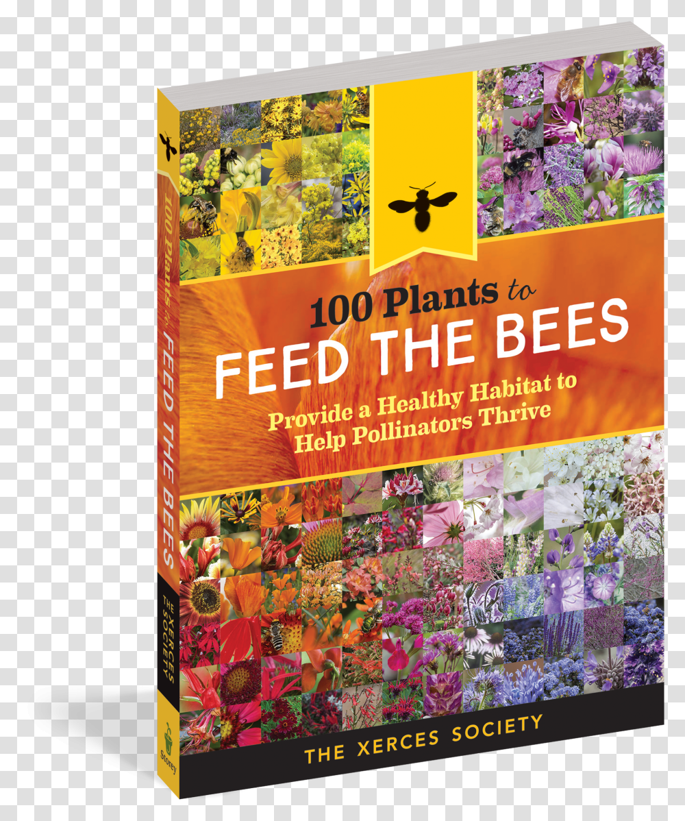 Cover 100 Plants To Feed The Bees Provide A Healthy Habitat Transparent Png