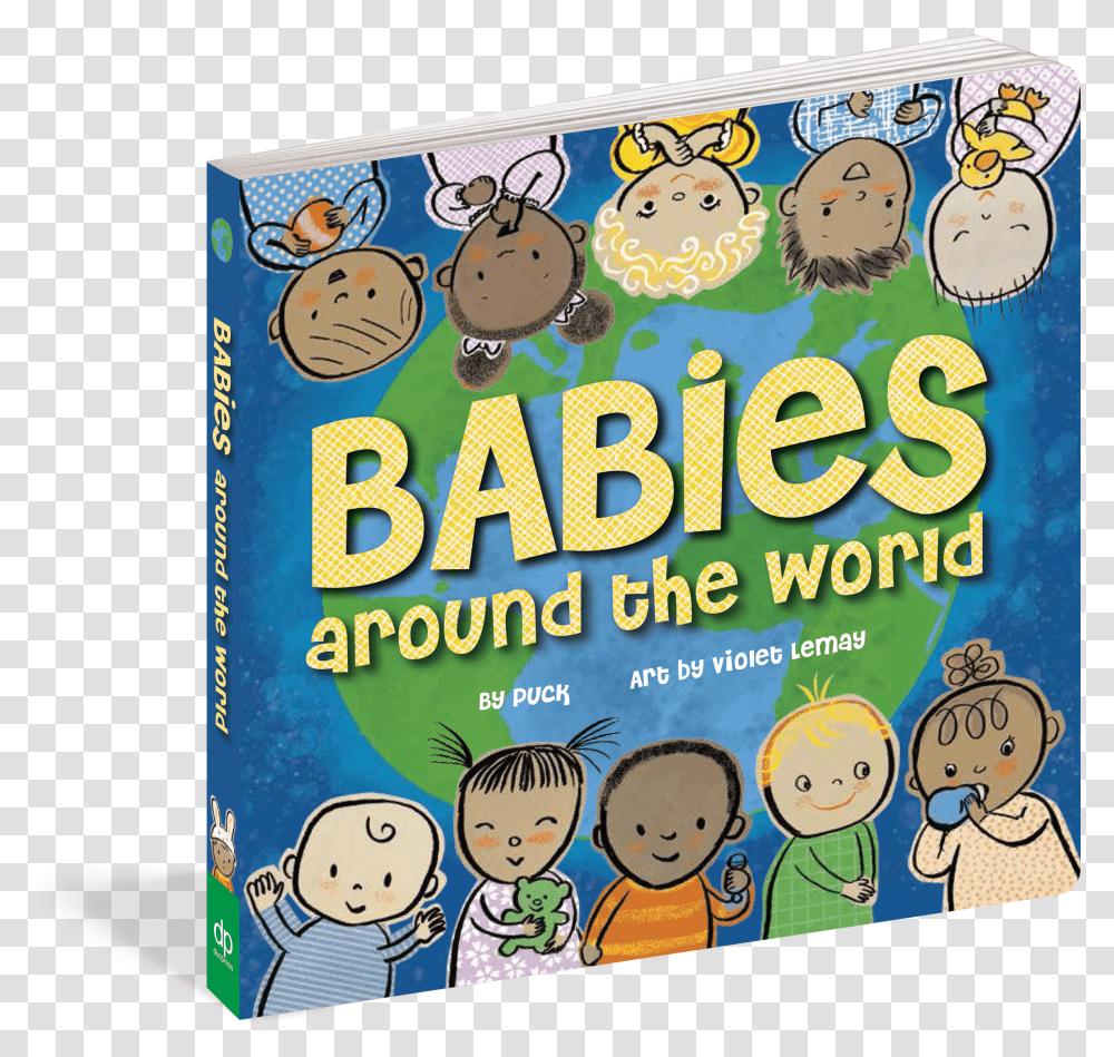 Cover Babies Around The World By Puck Transparent Png