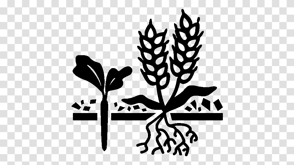 Cover Crops Icon Cash Crops Black And White, Gray, World Of Warcraft Transparent Png