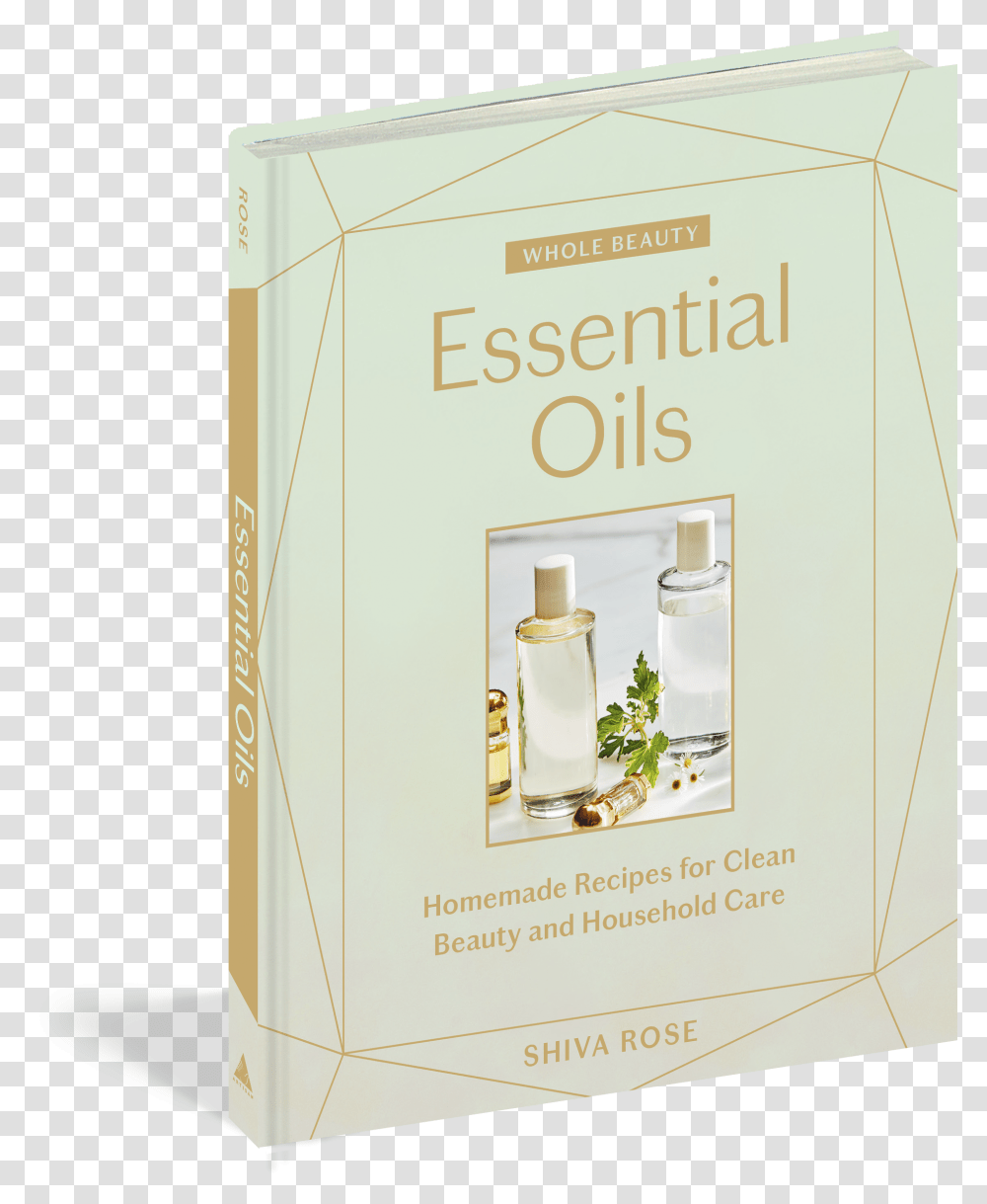 Cover Essentials Oil Book, Bottle, Cosmetics, Perfume, Box Transparent Png