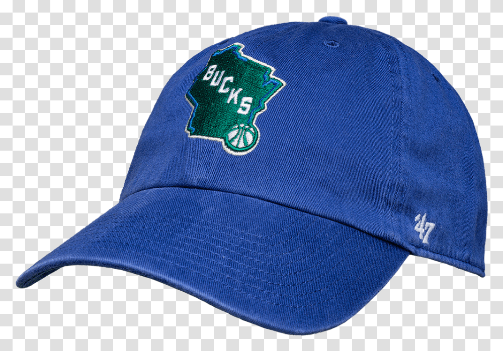 Cover Image For 47 Brand Milwaukee Bucks Hat Sapca Adidas Dama Trefoil, Apparel, Baseball Cap Transparent Png