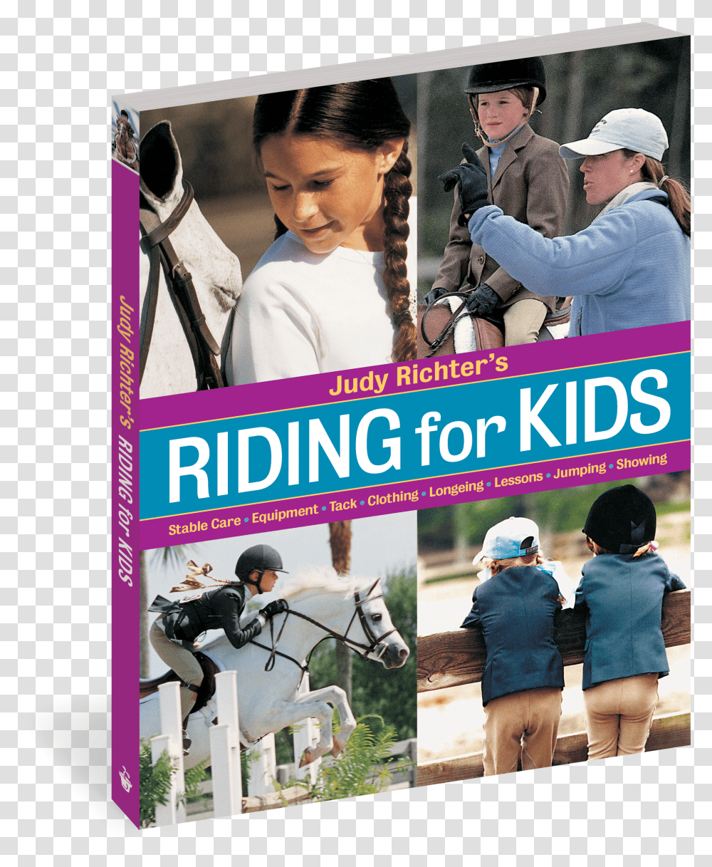 Cover Judy Richter's Riding For Kids Transparent Png