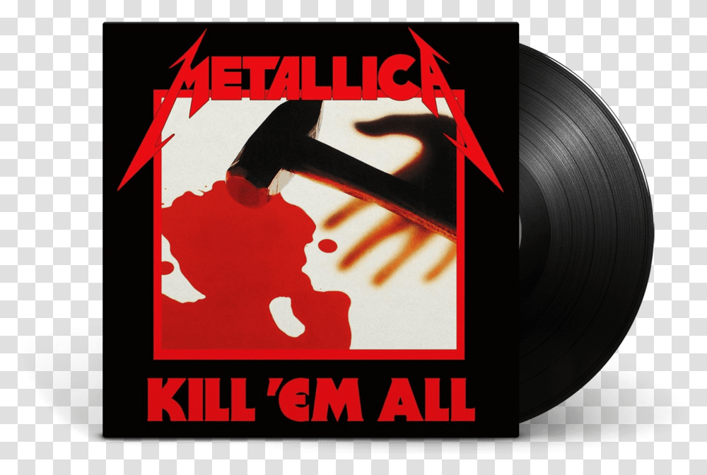 Cover Kill Em All, Label, Poster, Advertisement Transparent Png
