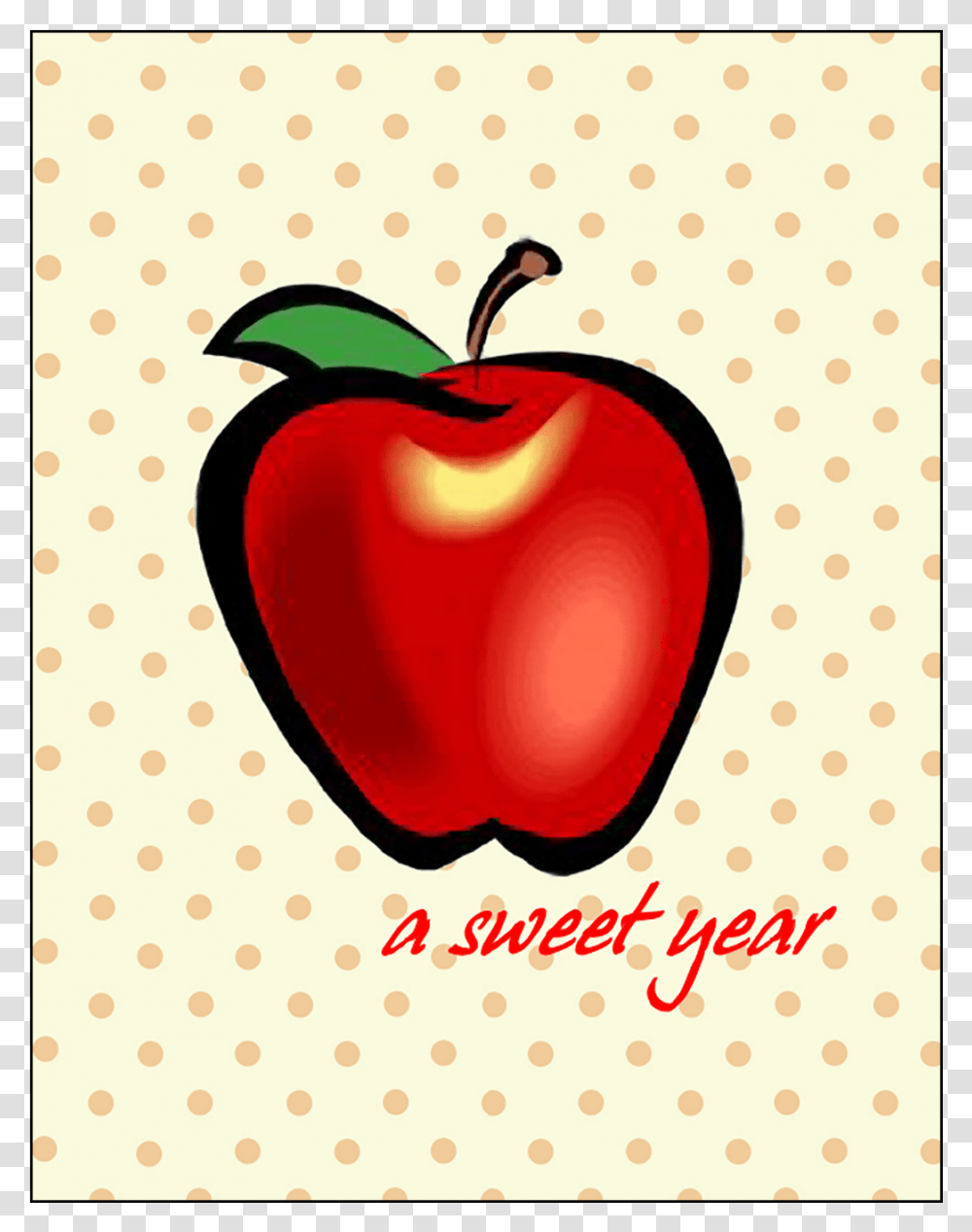 Cover Of Jewish New Year Rosh Hashanah Card Rosh Hashanah New Year Cards, Plant, Fruit, Food, Texture Transparent Png