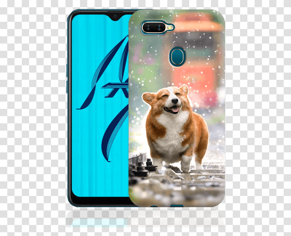 Cover Oppo Ax7 Corgi Wallpaper For Phone, Advertisement, Poster, Dog, Pet Transparent Png