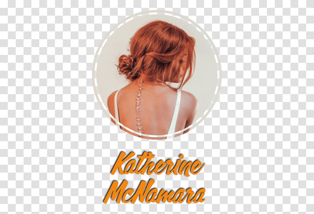 Cover Personalizzata Katherine Mcnamara Di Katherine Mcnamara Red Hair, Advertisement, Poster, Label, Text Transparent Png