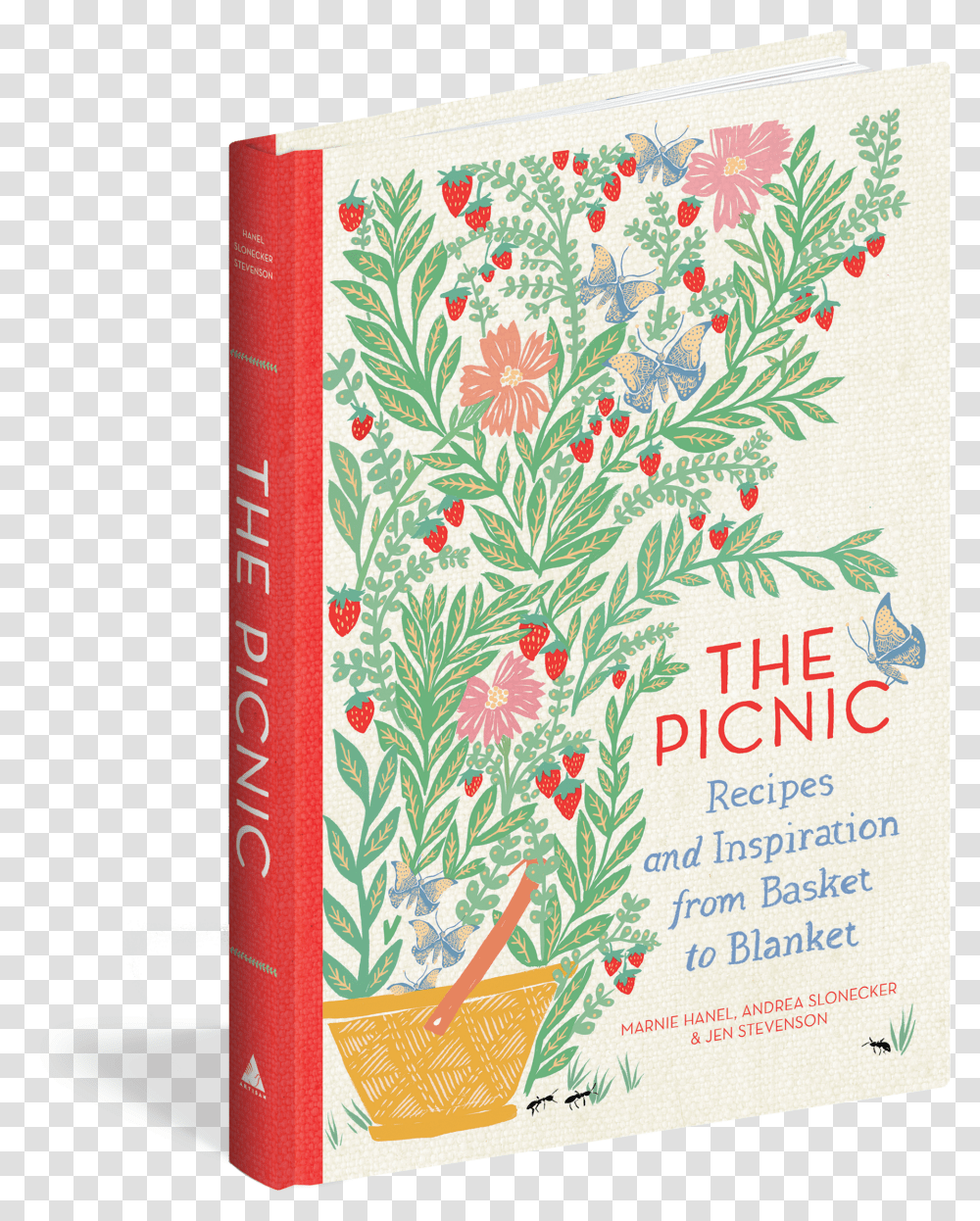 Cover Picnic Recipes And Inspiration From Basket Transparent Png