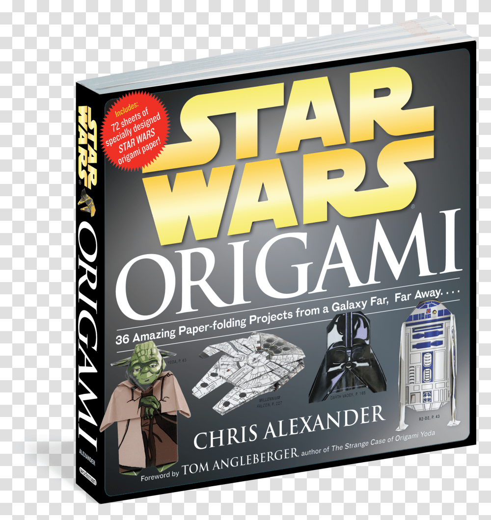 Cover Star Wars Origami 36 Amazing Paper Folding Projects Transparent Png