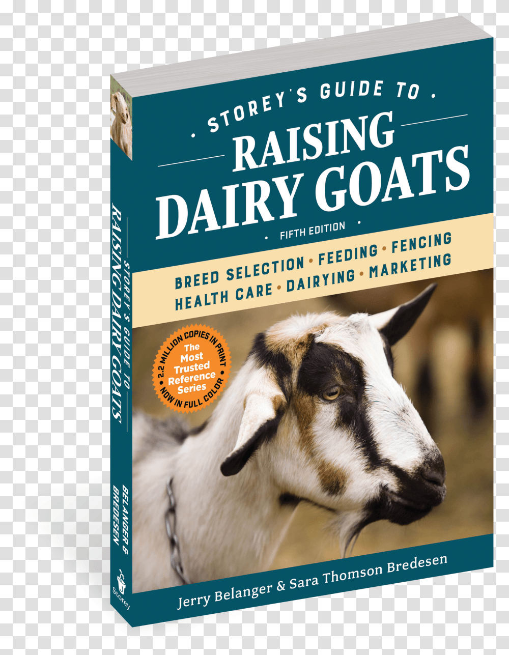 Cover Storey's Guide To Raising Dairy Goats 4th Edition, Mammal, Animal, Dog, Pet Transparent Png
