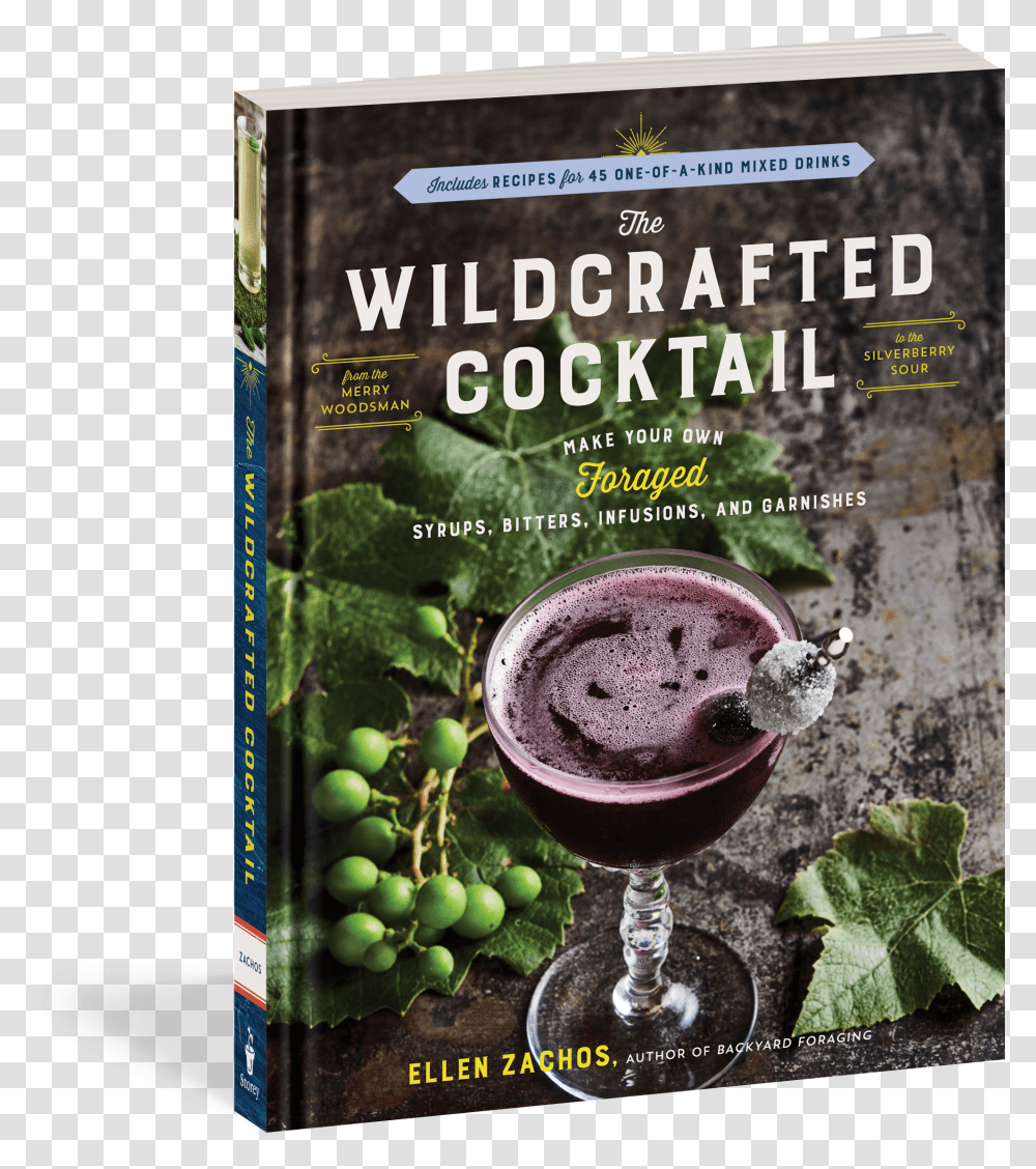 Cover The Wildcrafted Cocktail Make Your Own Foraged Syrups Transparent Png
