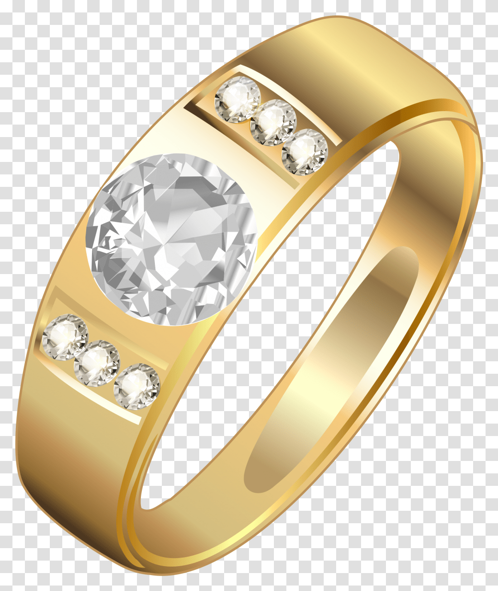 Covering Jewels 4 Image Gold Ring Hd, Accessories, Accessory, Jewelry, Diamond Transparent Png