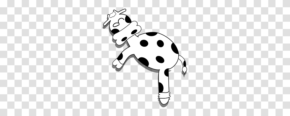 Cow Animals, Stencil, Silhouette Transparent Png