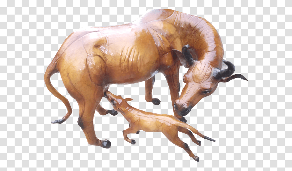 Cow And Calf Toys, Mammal, Animal, Figurine, Wildlife Transparent Png