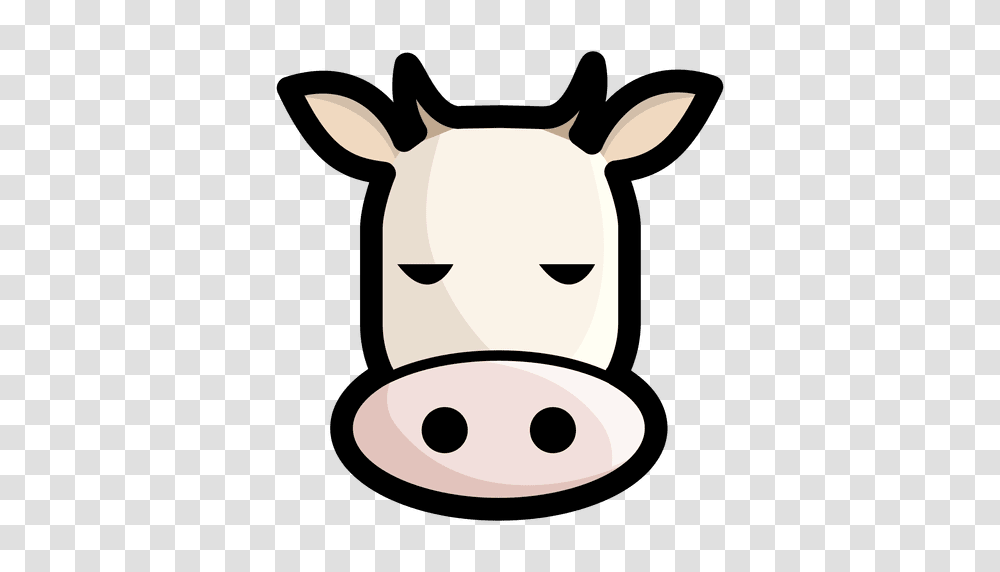 Cow Avatar Cow Vector, Mammal, Animal, Cattle, Pig Transparent Png