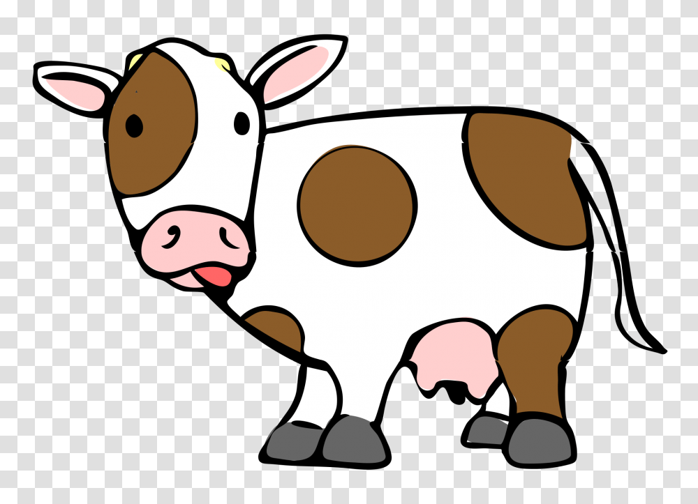 Cow Cartoon, Mammal, Animal, Cattle, Crowd Transparent Png