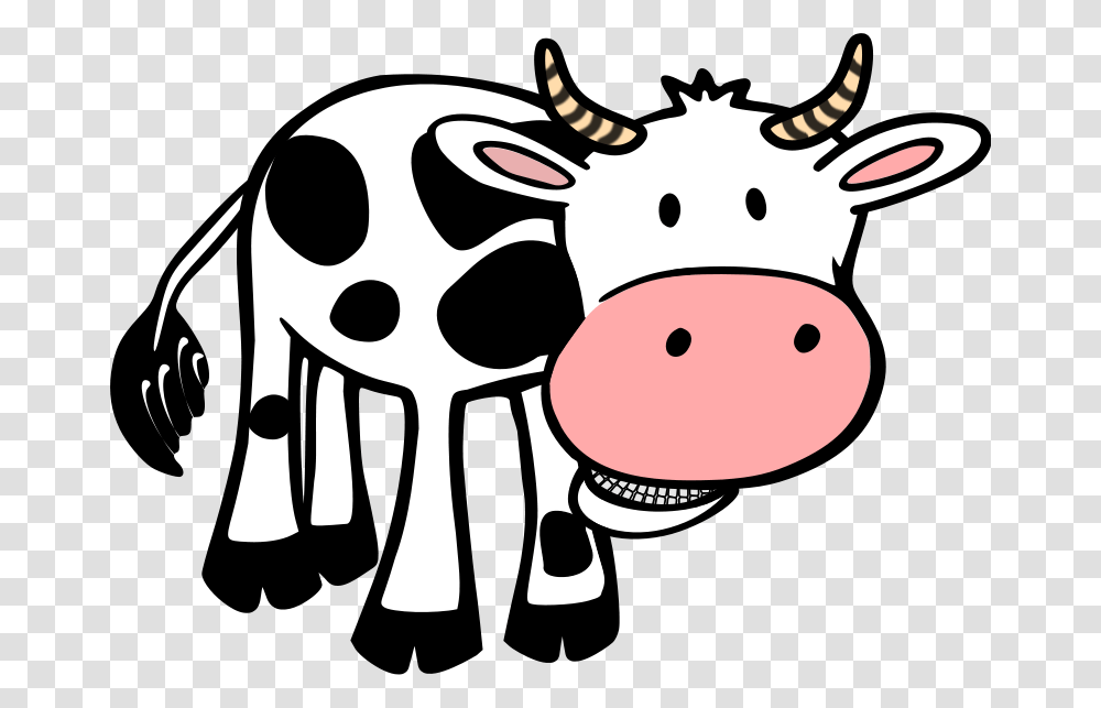 Cow Clip Art Free, Cattle, Mammal, Animal, Dairy Cow Transparent Png