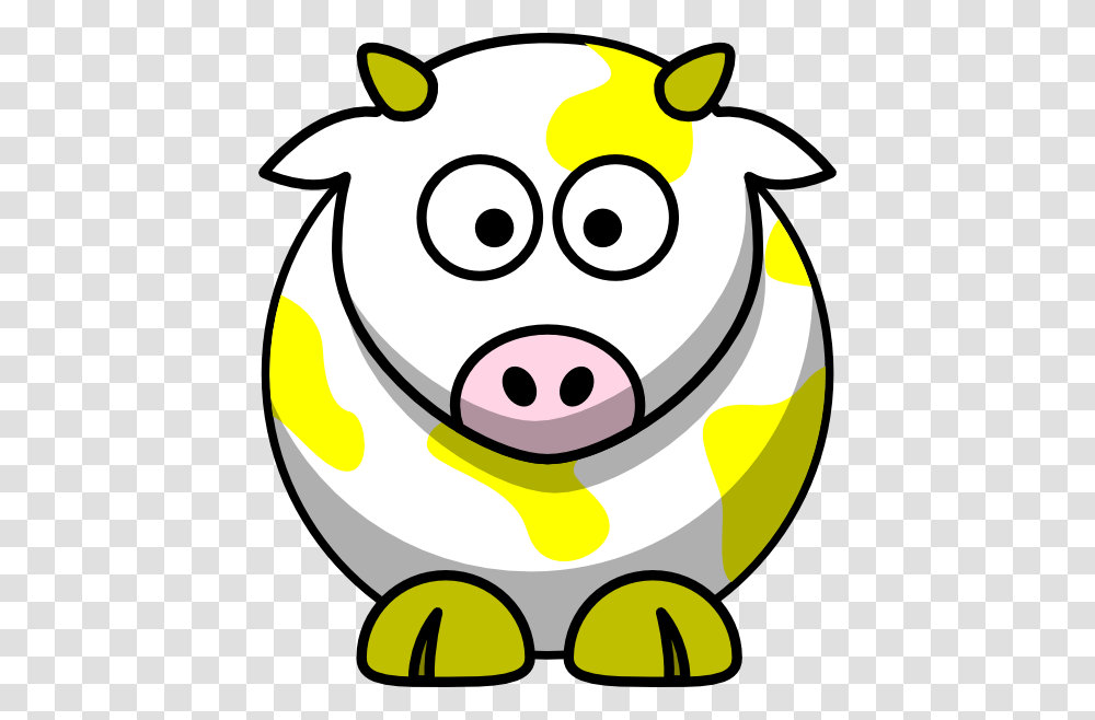 Cow Clipart Yellow, Performer, Animal, Piggy Bank, Mammal Transparent Png