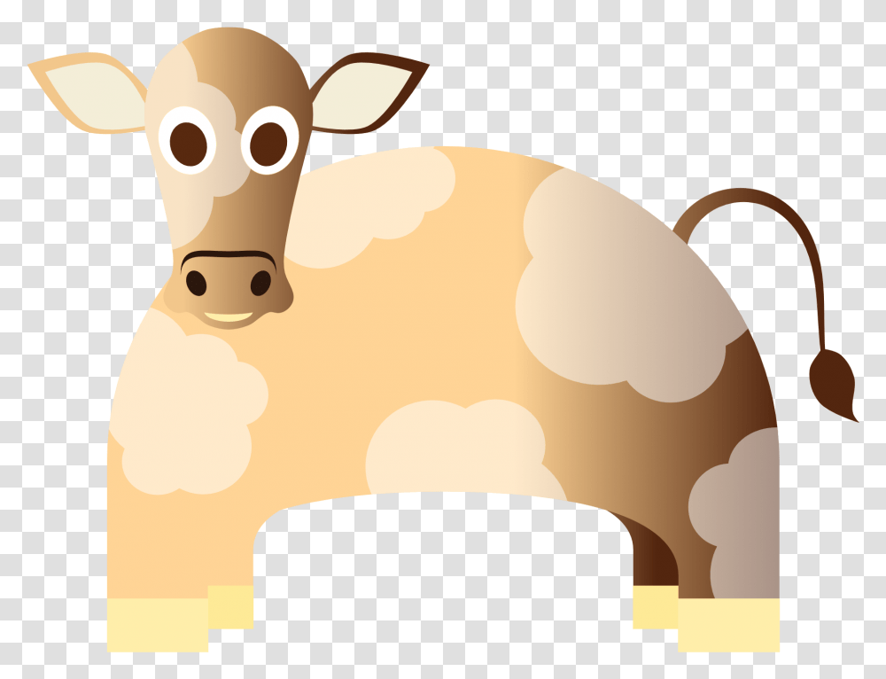 Cow Eating Grass Clipart Cartoon, Mammal, Animal, Food, Lamp Transparent Png