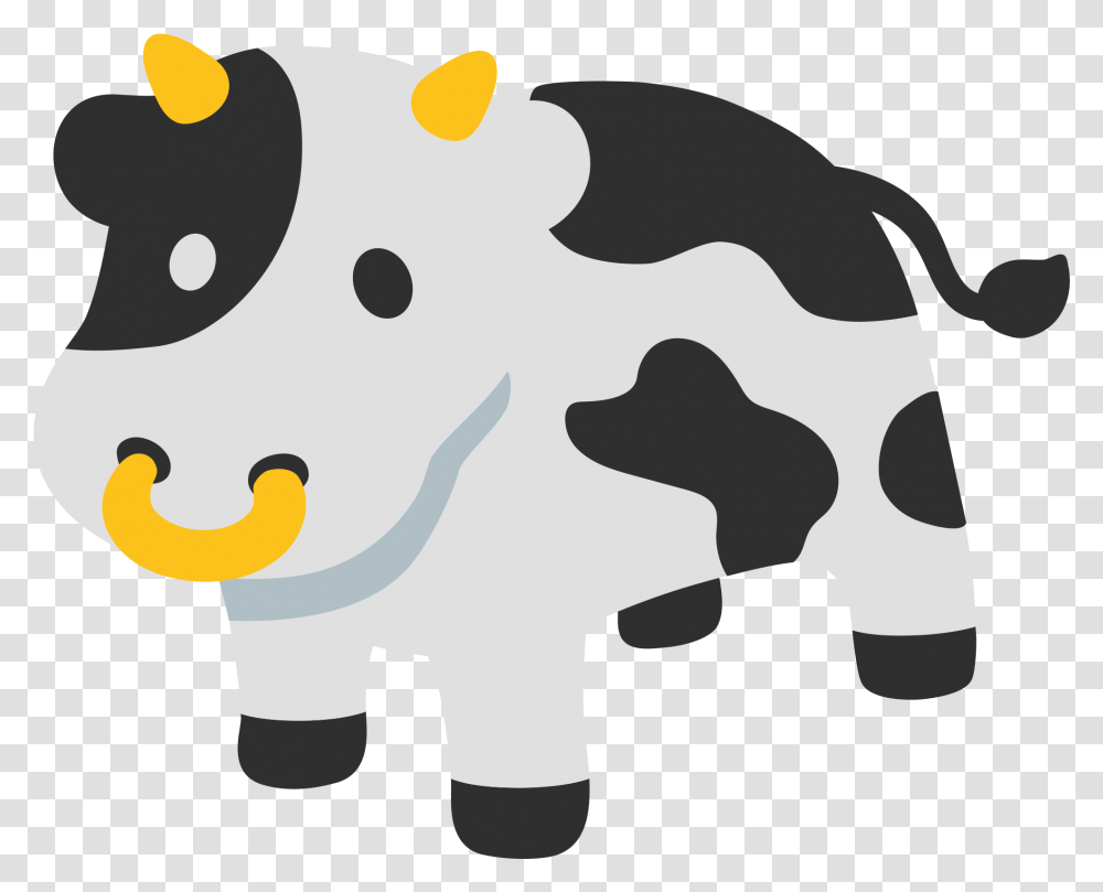 Cow Emoji, Mammal, Animal, Cattle, Piggy Bank Transparent Png