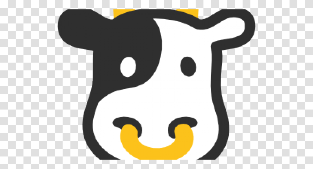 Cow Emoji, Stencil, Face Transparent Png