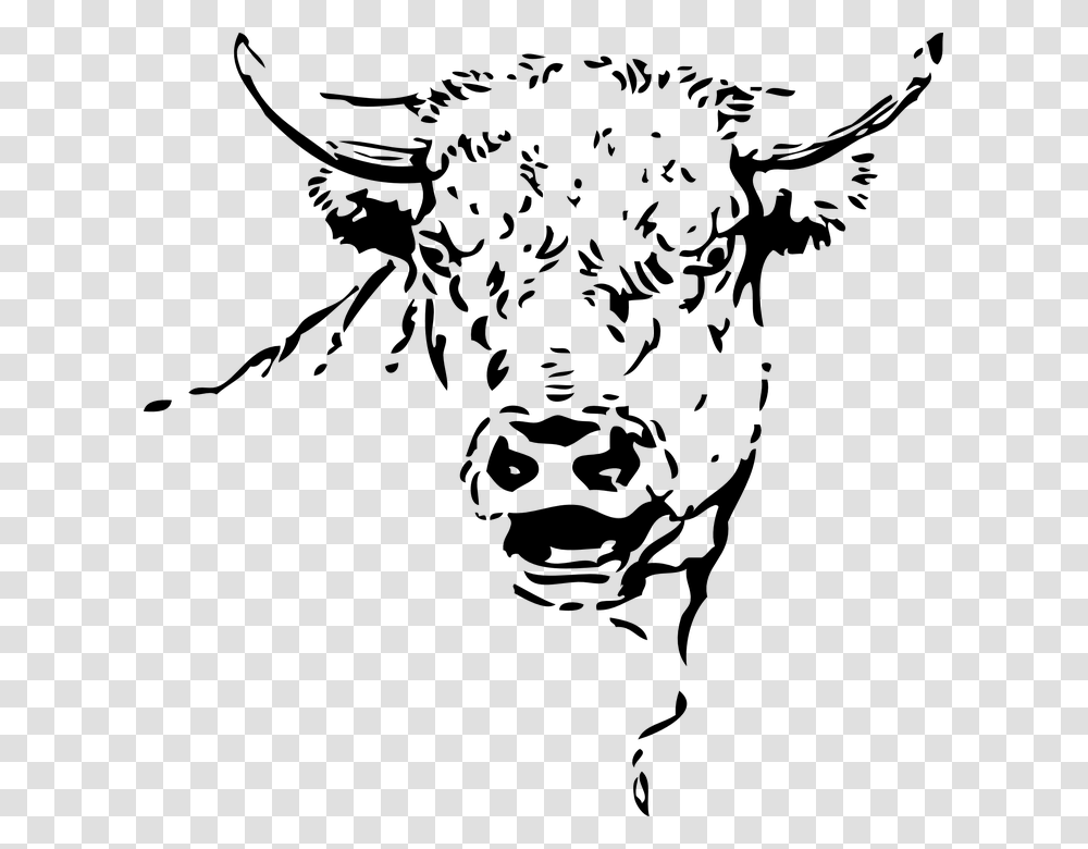 Cow Face Clipart Black And White Being Treated Fairly Quotes, Gray, World Of Warcraft Transparent Png