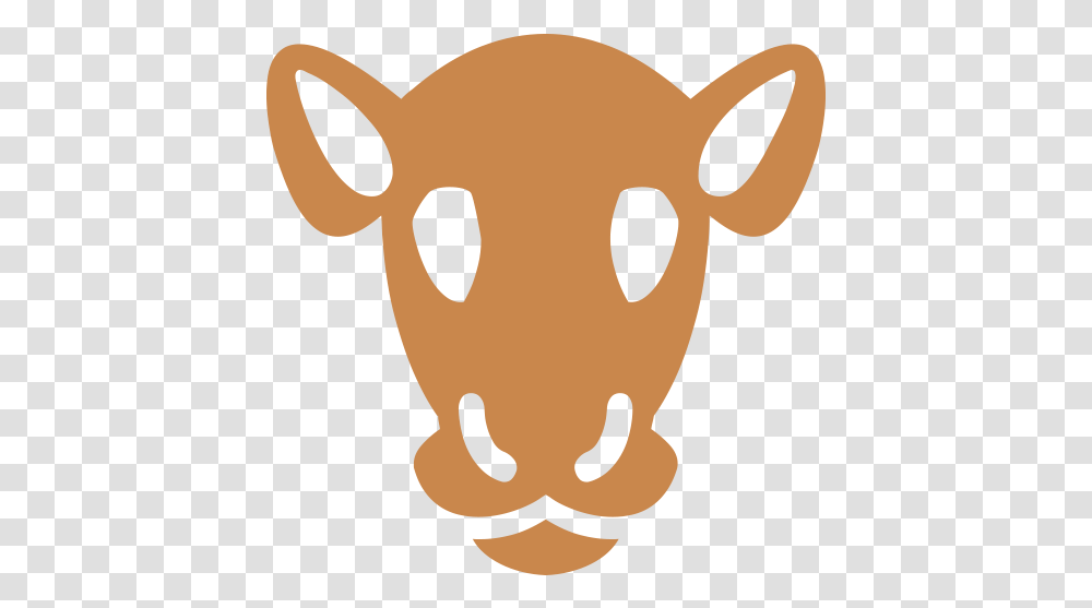 Cow Face Emoji For Facebook Email Cartoon, Cattle, Mammal, Animal, Buffalo Transparent Png