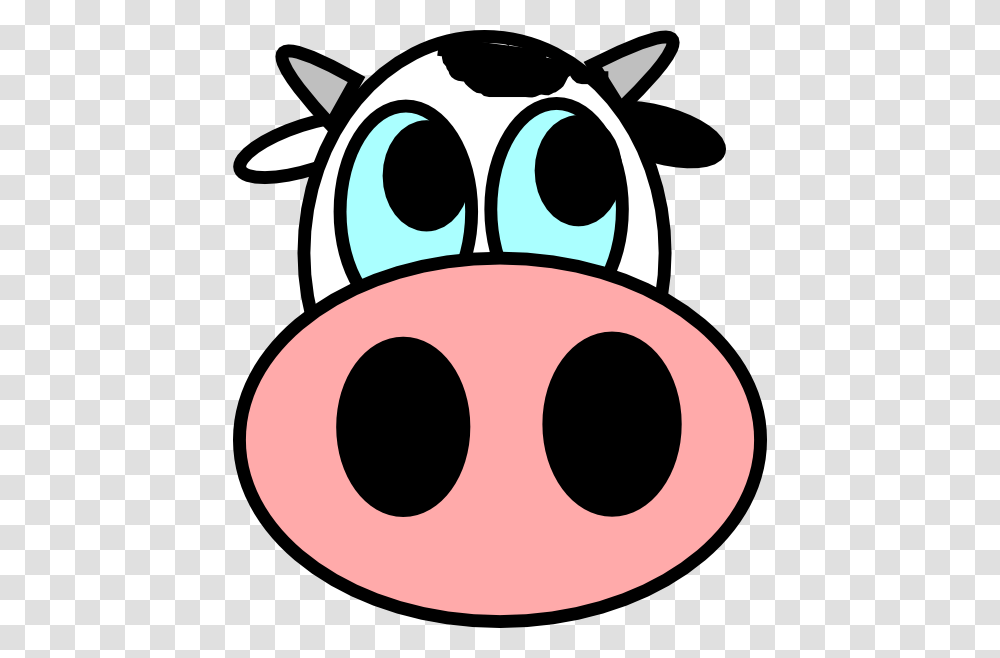 Cow Face Panda Free Images Clipart Free Image, Stencil, Cowbell, Binoculars Transparent Png