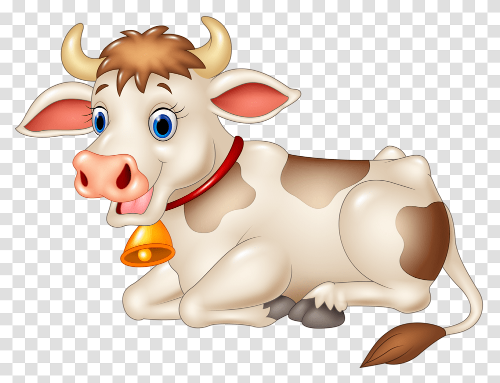 Cow Funny Vector, Toy, Cattle, Mammal, Animal Transparent Png