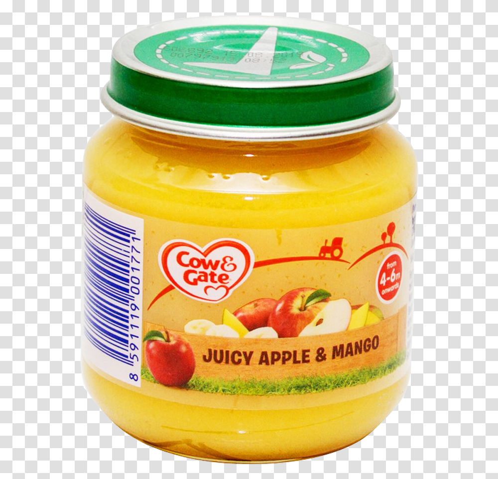 Cow Gate Baby Food Orchard Apricot And Apple 125 Gm Cow And Gate Baby Food, Mayonnaise, Milk, Beverage, Drink Transparent Png
