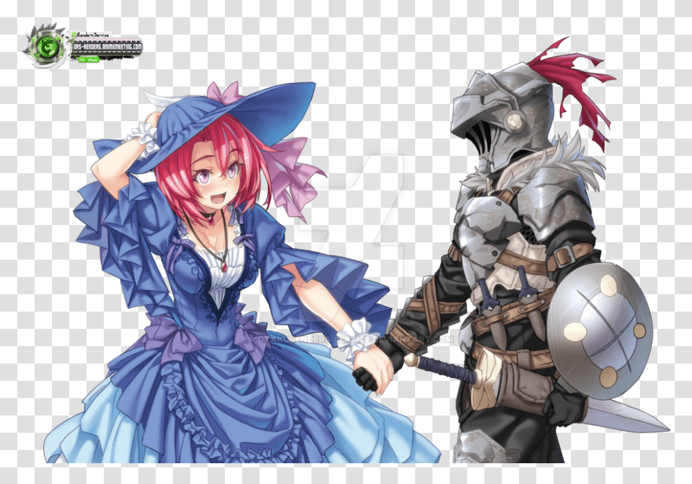 Cow Girl Goblin Slayer Cute Date By Otakurenders Goblin Slayer And Cow Girl, Person, Human, Comics, Book Transparent Png