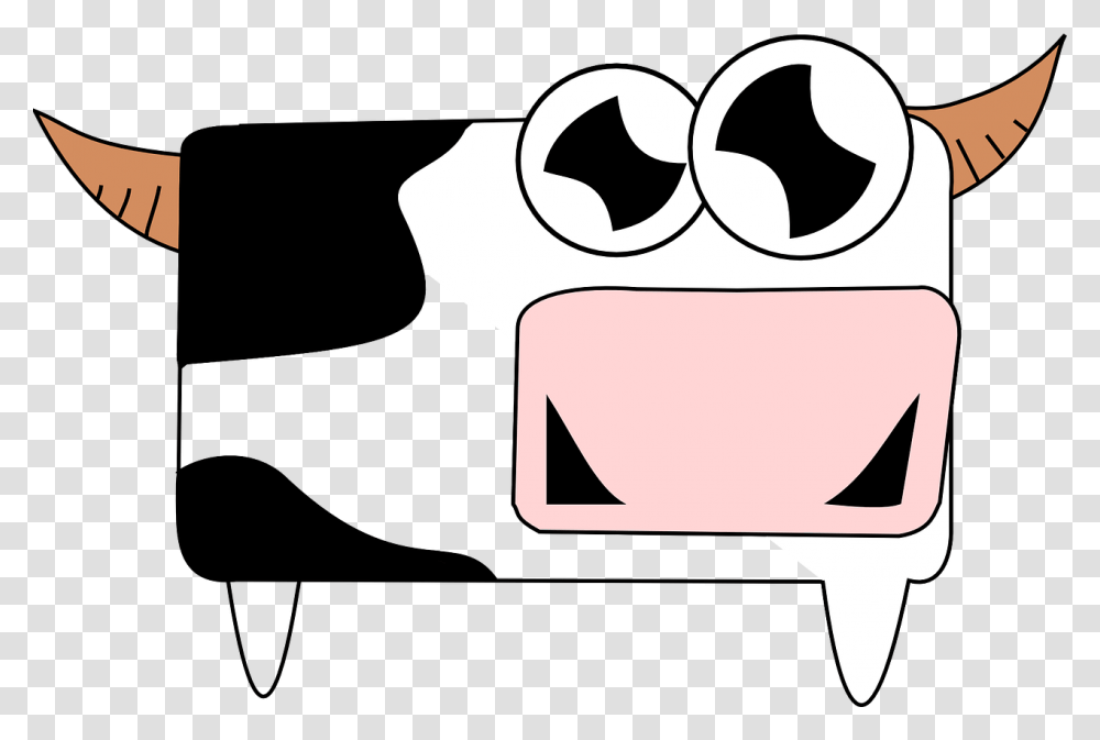 Cow Google, Stencil, Axe, Tool, Cowbell Transparent Png