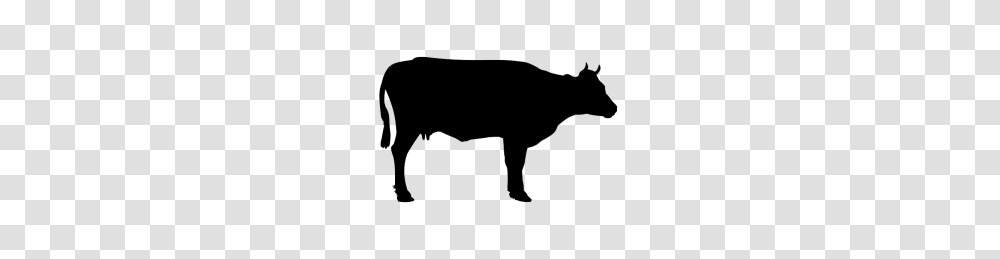 Cow Holstein Clip Art Download, Bull, Mammal, Animal, Silhouette Transparent Png