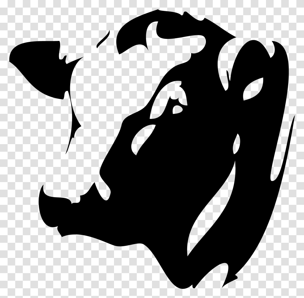 Cow Icon Black Angus In Clip Art, Gray, World Of Warcraft Transparent Png