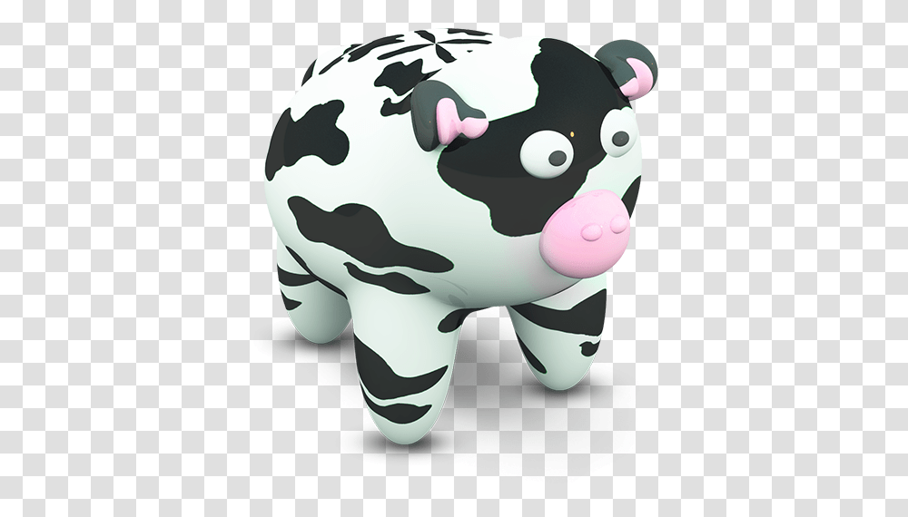 Cow Icon Cute Animals Icons Softiconscom Lovely, Piggy Bank, Mammal Transparent Png
