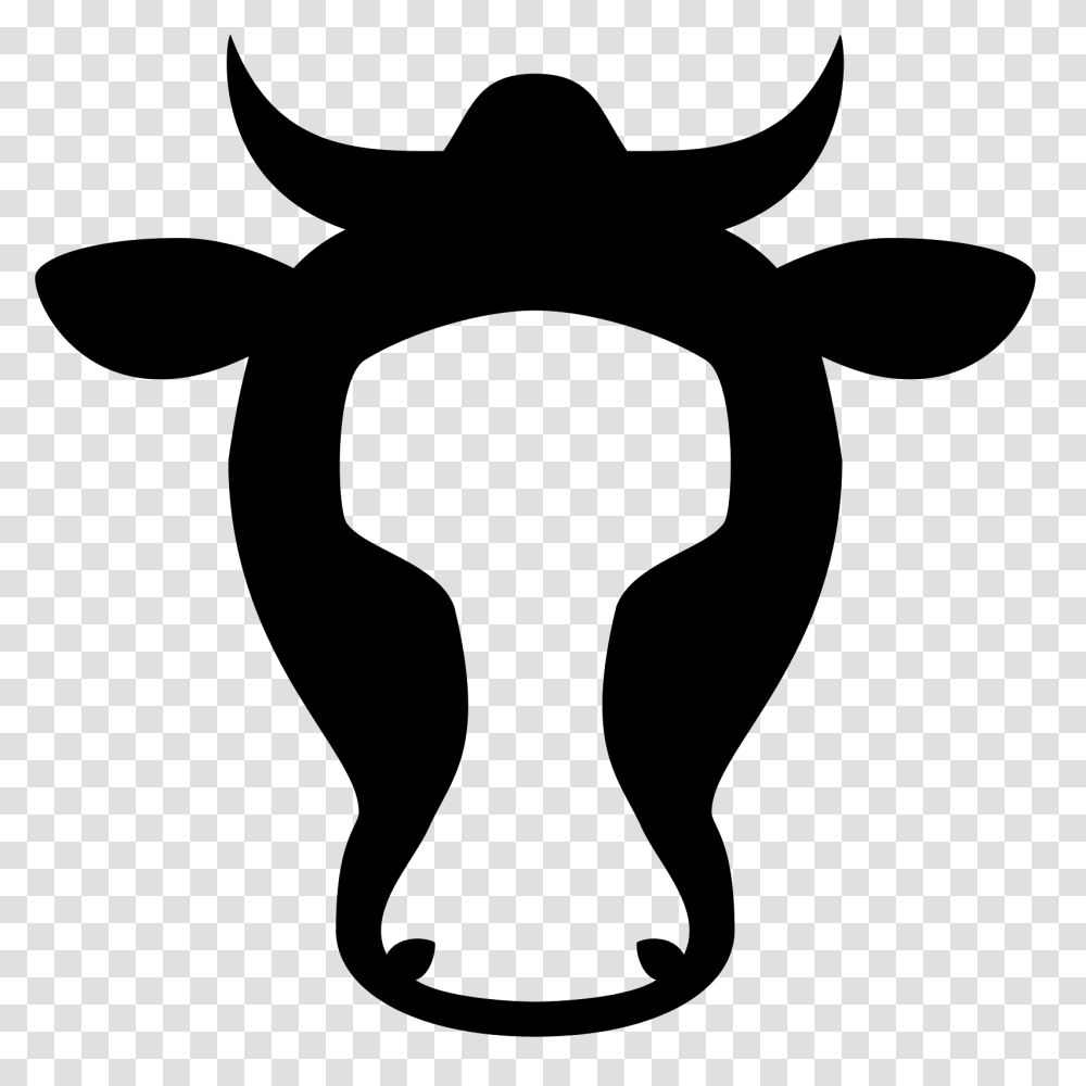 Cow Icon, Gray, World Of Warcraft Transparent Png