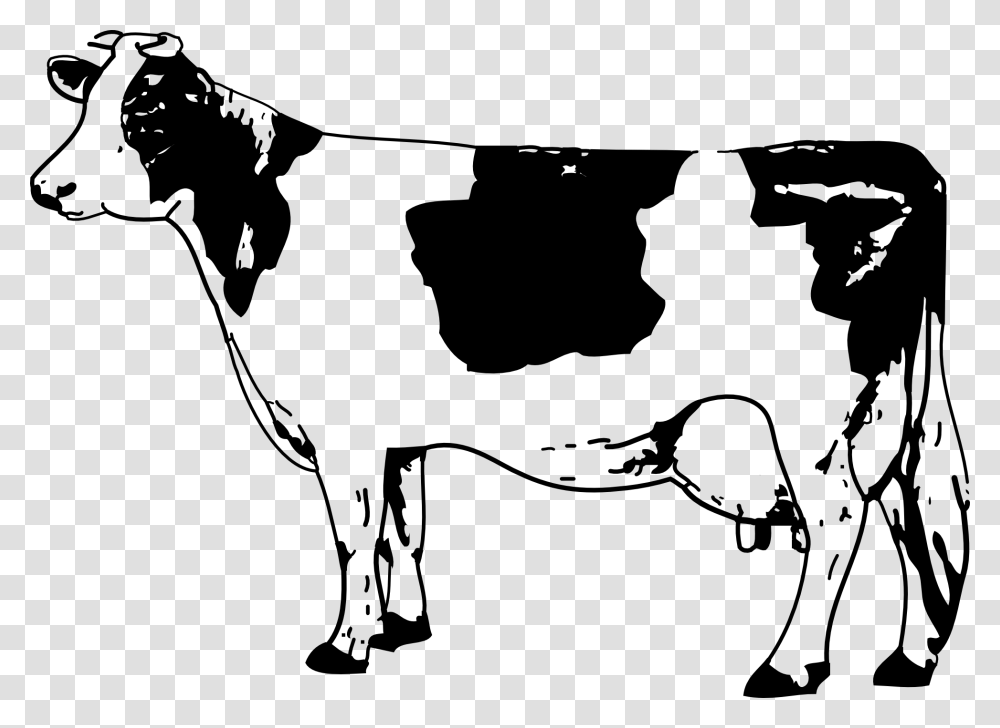 Cow Images With Backgrounds Cow Clip Art Black And White, Cattle, Mammal, Animal, Dairy Cow Transparent Png