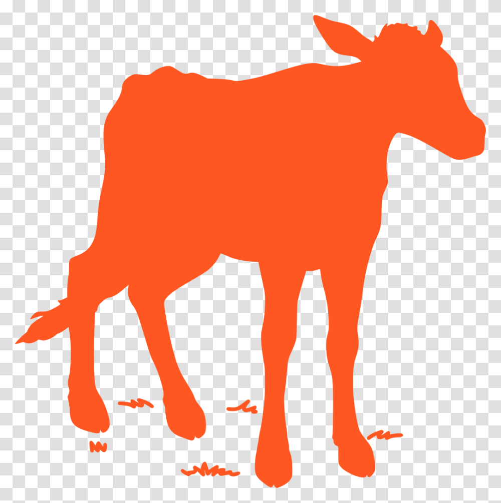 Cow Jumping Clipart Cattle, Logo, Plant, Texture Transparent Png