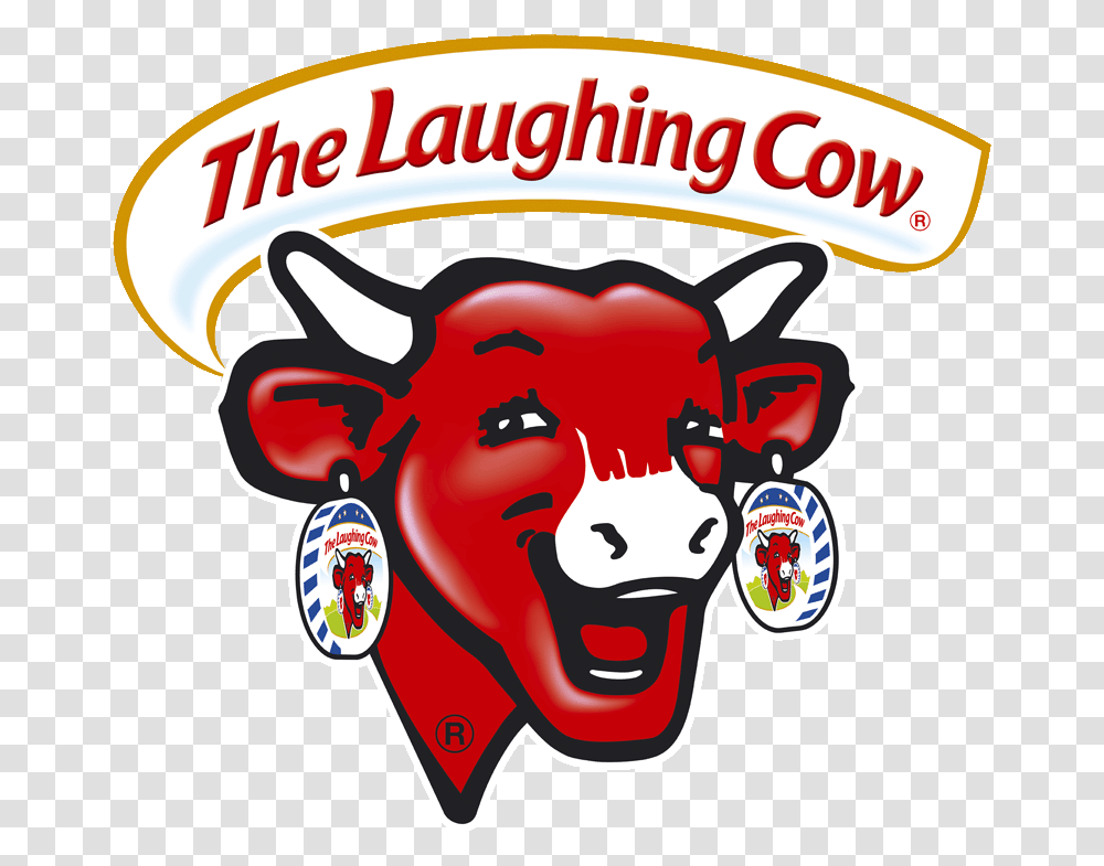 Cow Logo Laughing Cow Cheese Logo, Label, Text, Sticker, Symbol Transparent Png