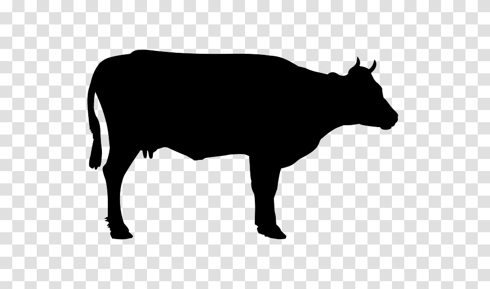 Cow Silhouette, Animals, Gray, World Of Warcraft Transparent Png