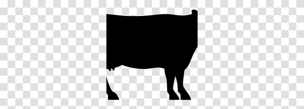 Cow Silhouette Clip Art, Bull, Mammal, Animal, Angus Transparent Png