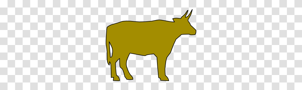 Cow Silhouette Clip Art, Cattle, Mammal, Animal, Calf Transparent Png