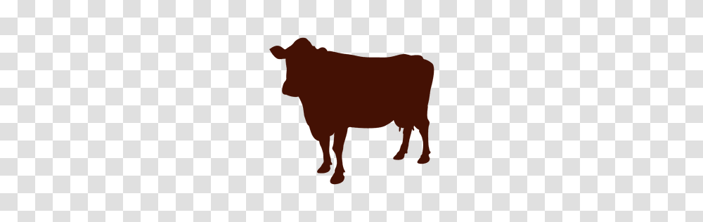 Cow Silhouette Cow Silhouette, Bull, Mammal, Animal, Cattle Transparent Png