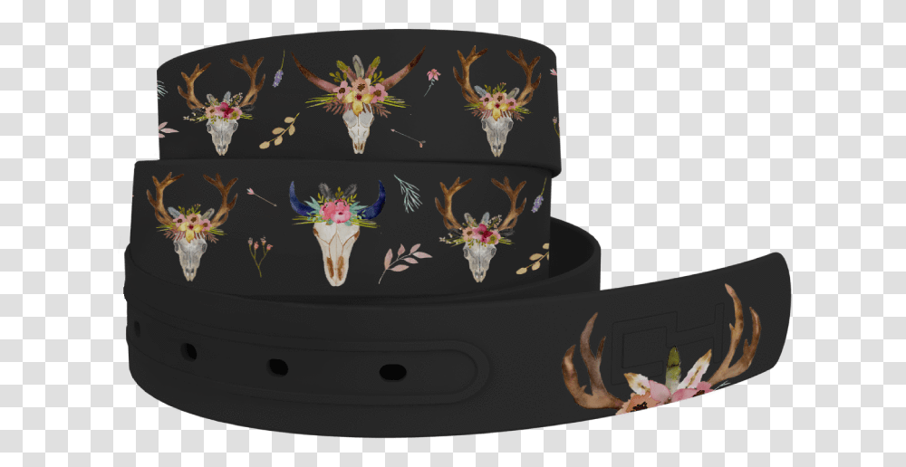 Cow Skull Belt By C4 Belt, Cake, Dessert, Food, Birthday Cake Transparent Png