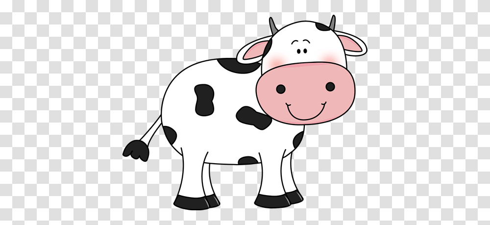 Cow With Black Spots Will Trace The Idea, Mammal, Animal, Cattle, Snowman Transparent Png